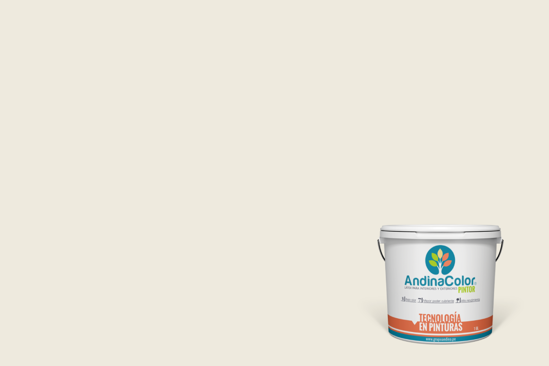 AndinaColor Pintor - Blanco Humo