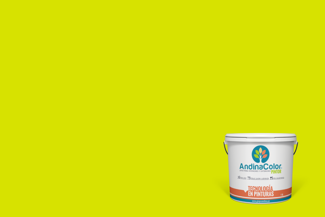 AndinaColor Pintor - Verde Limón